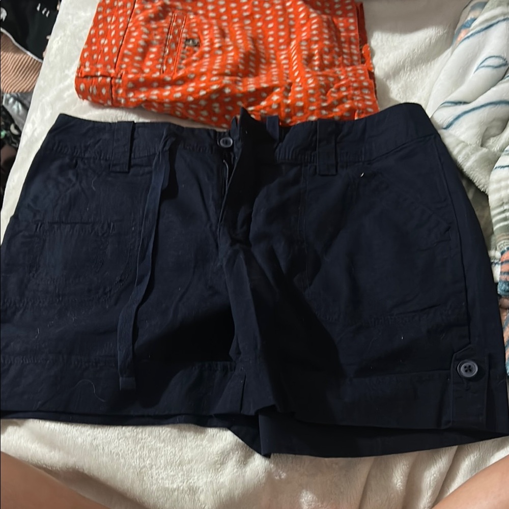 St. John's Bay Women's Dark Blue Cargo Shorts